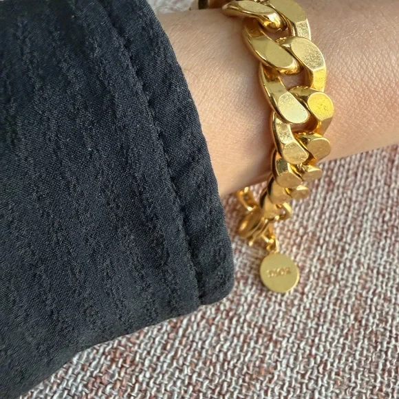 Dior Gold Chain Bracelet - Picture 2 of 9